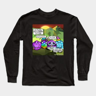 Dicey Dilemmas Comic #2 Long Sleeve T-Shirt